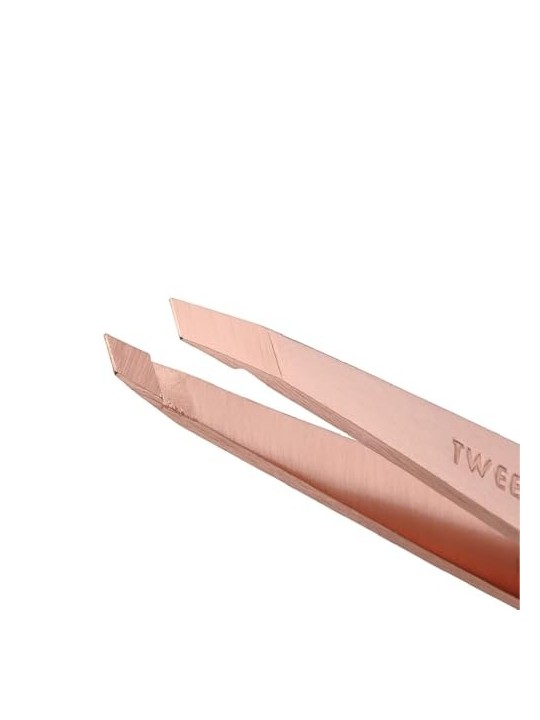 Rose Gold Tweezers Set with Case Unisex