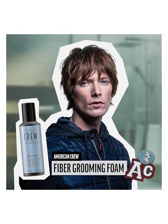 Schiuma modellante American Crew Fiber uomo 200ml