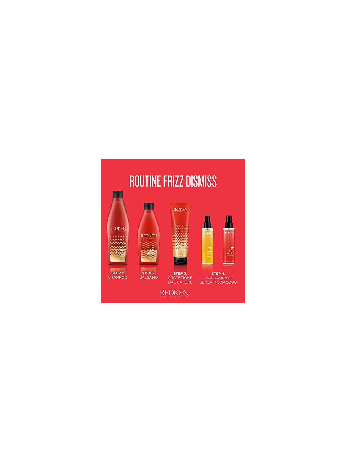 Redken Hair-Frizz Dismiss Instant Deflate Oil-in-Serum - Volume: 125ml donna Redken www.essenzetotalstyle.com 