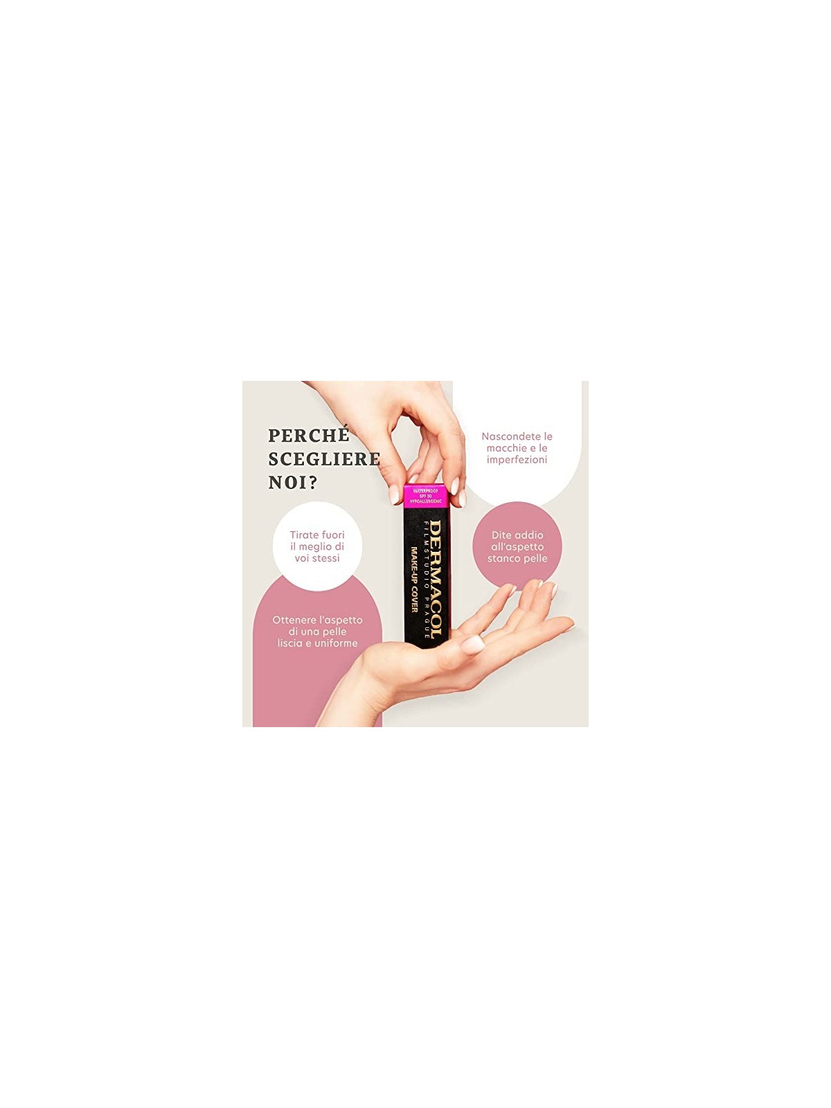 Dermacol Makeup Cover Trucco per Pelle Chiara