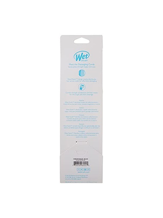 Wet Brush Pettine districante nero donna