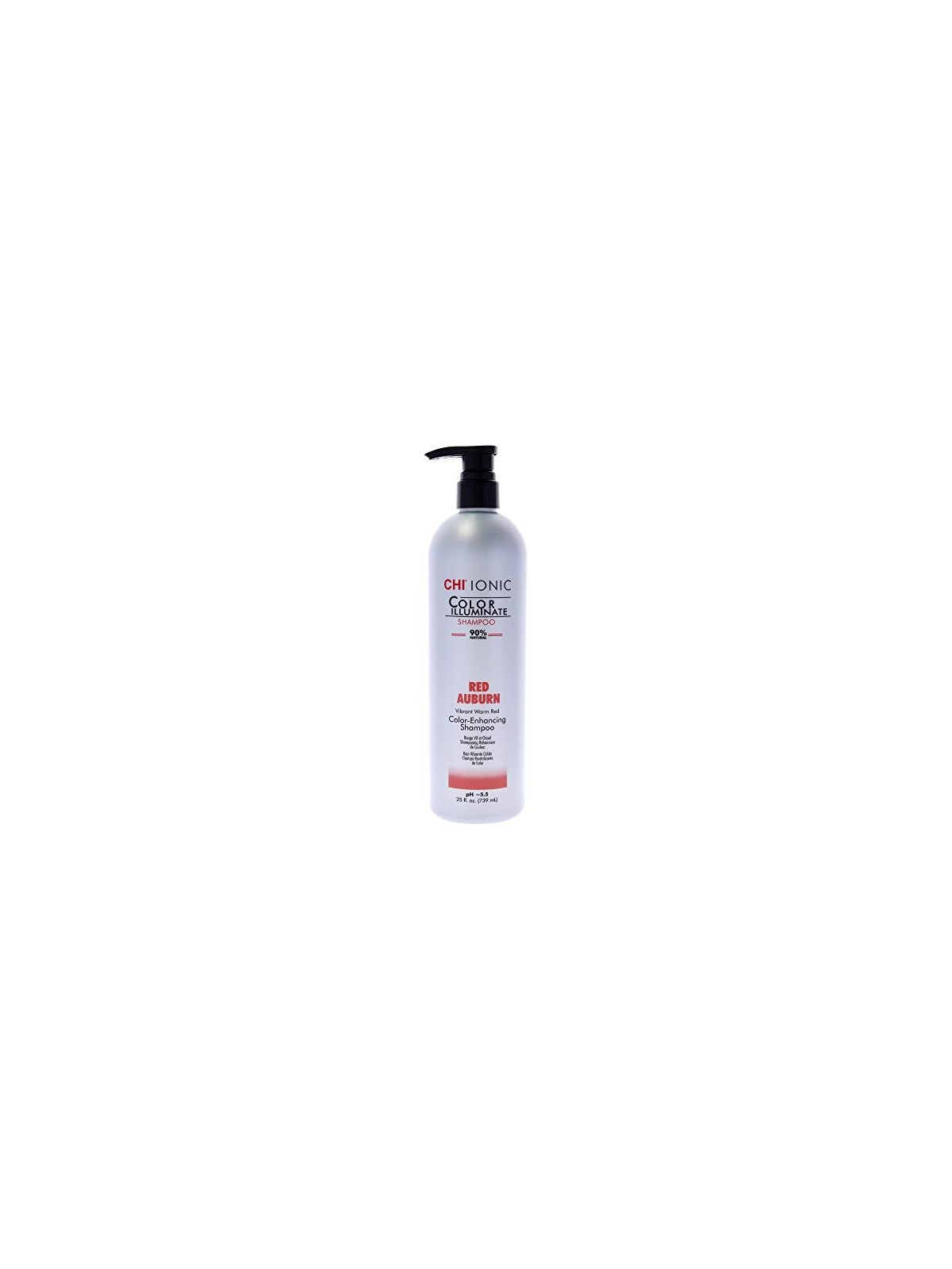 Chi Ionic Color Illuminate Shampoo Senza Parabeni per Capelli Naturali e Colorati Rosso Auburn 739ml donna