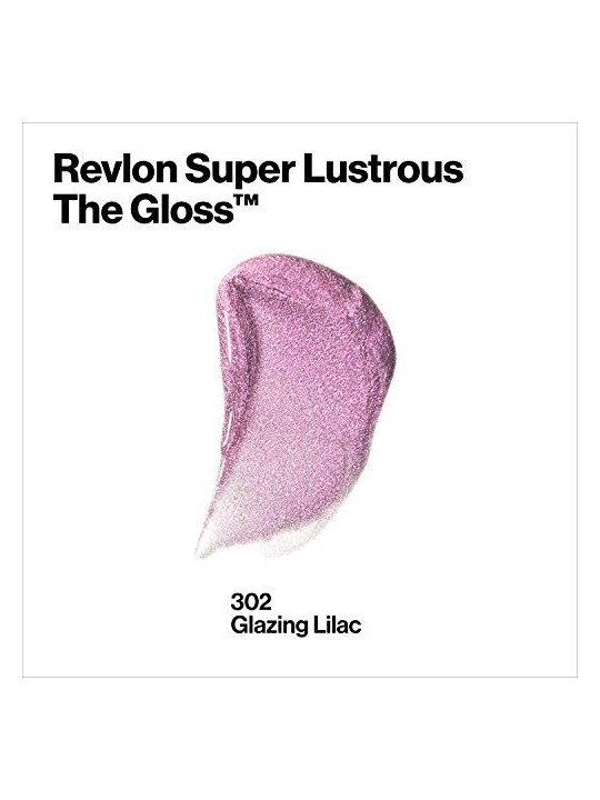 Revlon Super Lustrous Lip Gloss 302 Glazing Lilac 38ml per donna