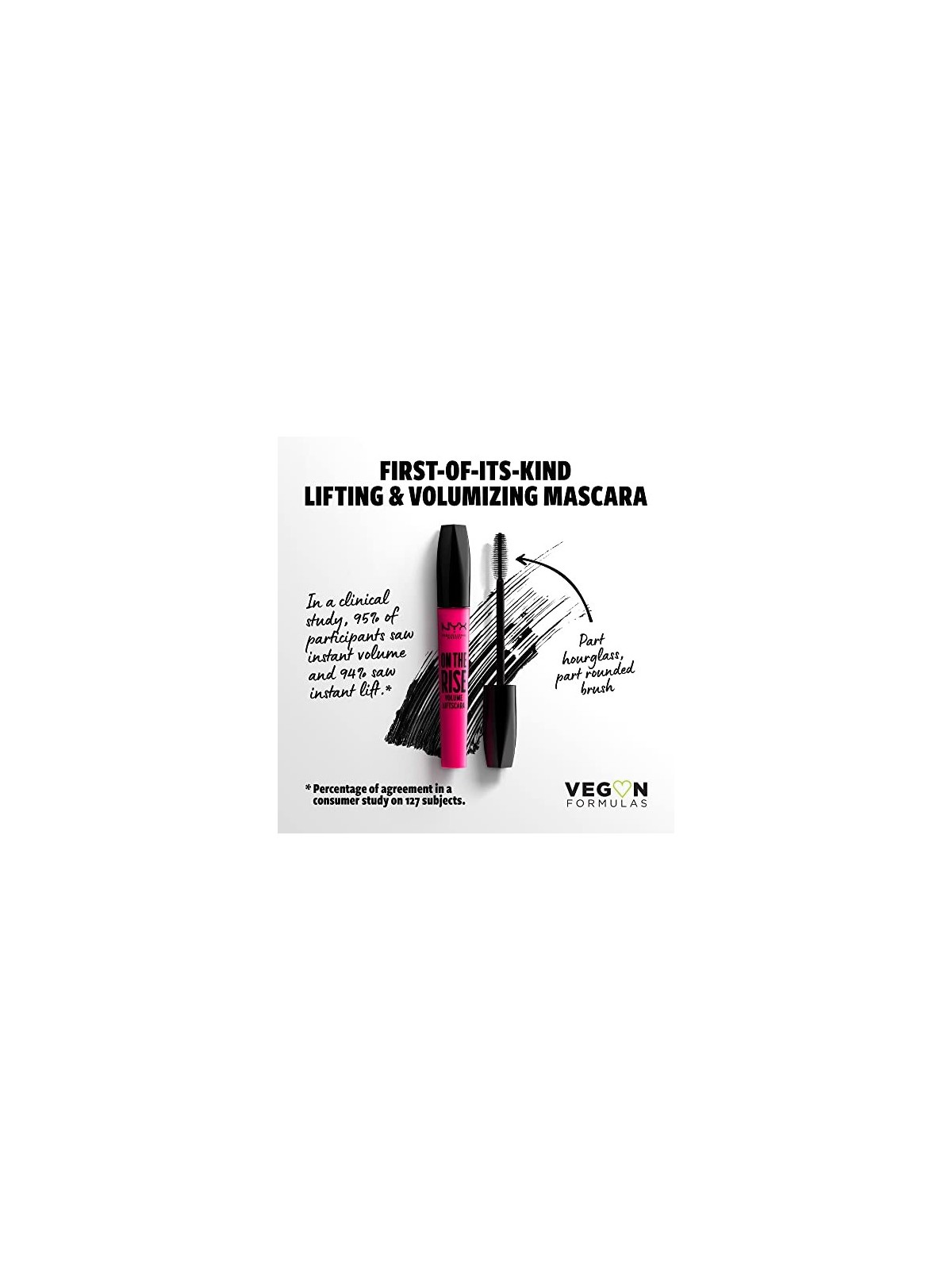 Mascara ON THE RISE Nyx Professional Make Up