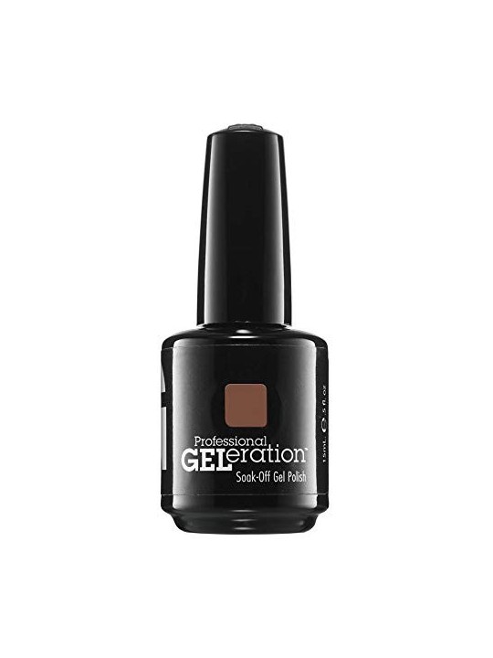 Jessica Geleration Colori Smalto SemiPermanente per Unghie GEL1176 Noci Tostate 15ml donna