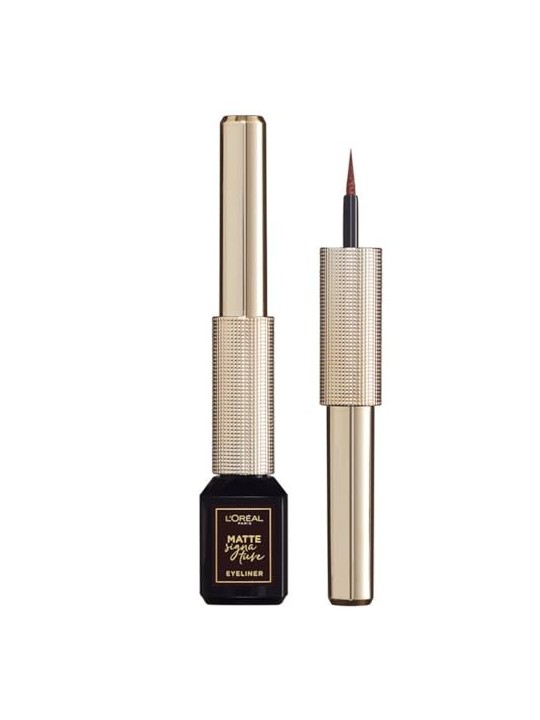 LOrï¿½ï¿½al Liner liquido opaco Infallible Grip 24H 3 ml donna  03 Brown