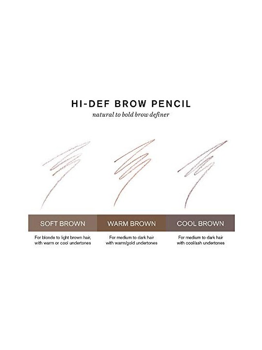 Matita sopracciglia alta definizione donna Cool Brown