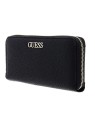 Portafoglio Guess Alby in Pelle SLG Nero Donna