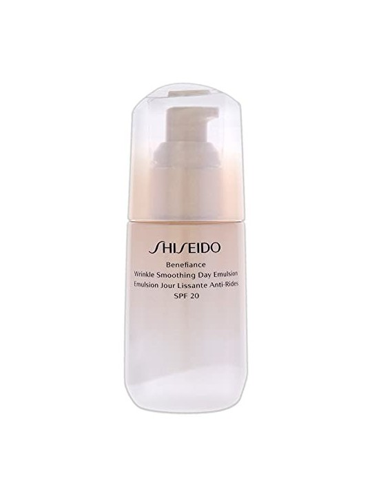 Emulsione giorno Shiseido Benefiance Wrinkle Smoothing SPF20 donna 75ml