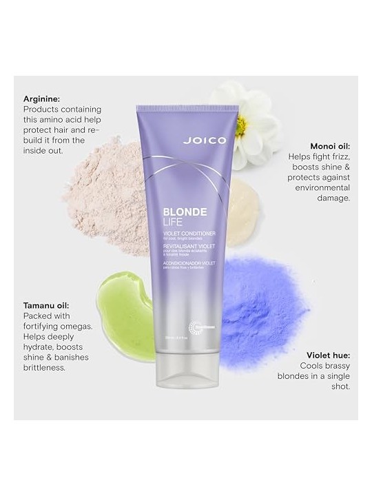 Joico Balsamo alla viola Blonde Life donna 250ml