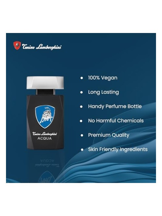 Lamborghini Acqua Eau de Toilette Spray 75ml