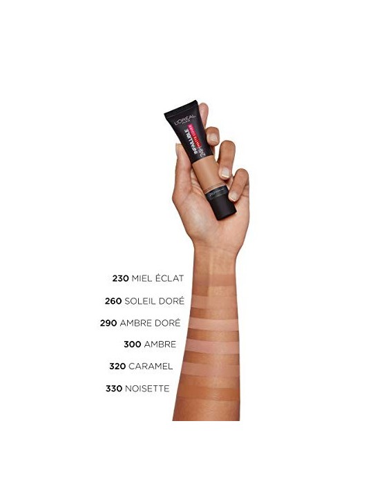 Fondotinta L'Orï¿½ï¿½al Paris INFAILLIBLE 32H matte cover 330 nocciola 30ml