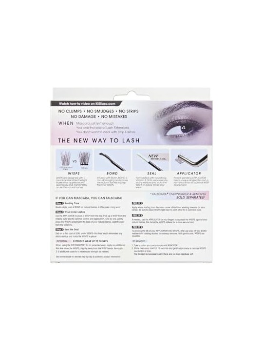 Kit per applicazione ciglia finte KISS