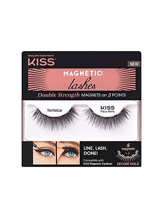 Ciglia Magnetiche Kiss My Face Double Strength - Alghe Magnetiche 04 Tantalize