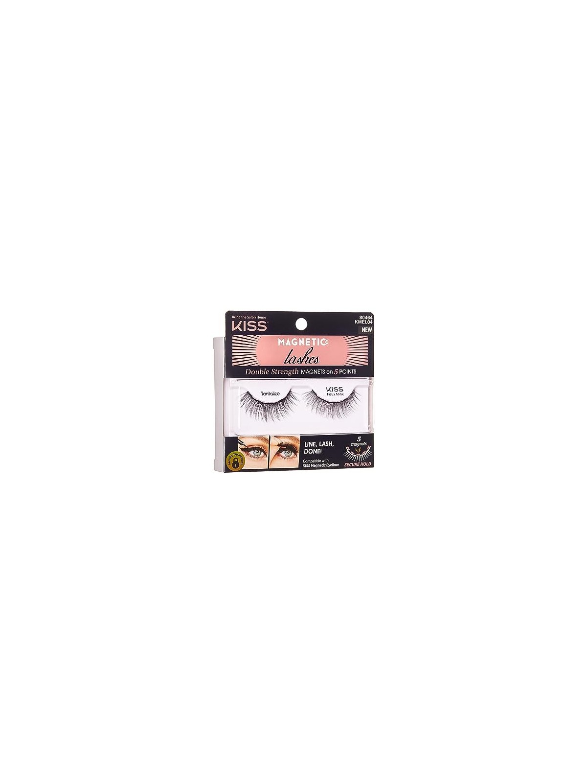 Ciglia Magnetiche Kiss My Face Double Strength - Alghe Magnetiche 04 Tantalize