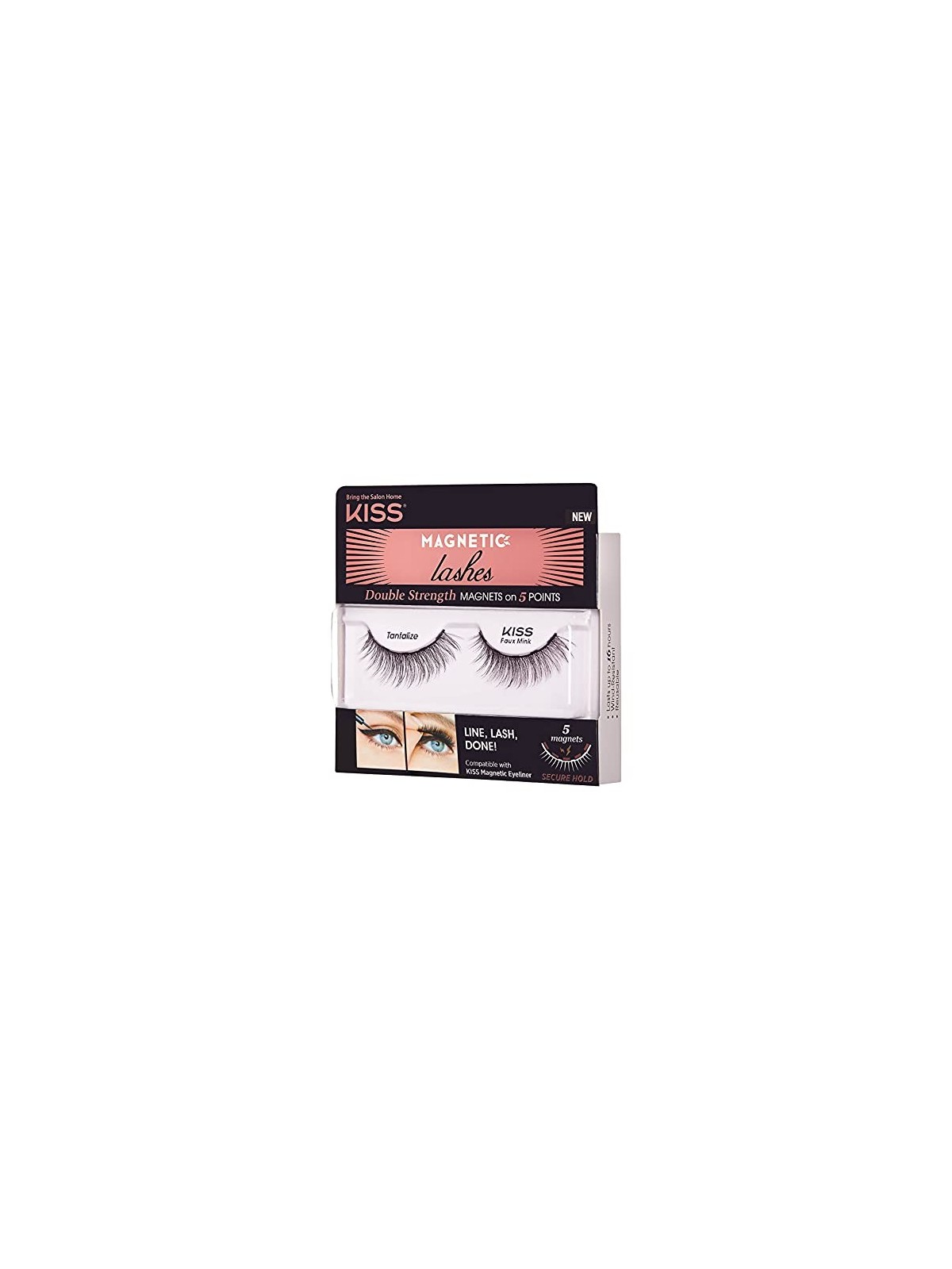 Ciglia Magnetiche Kiss My Face Double Strength - Alghe Magnetiche 04 Tantalize