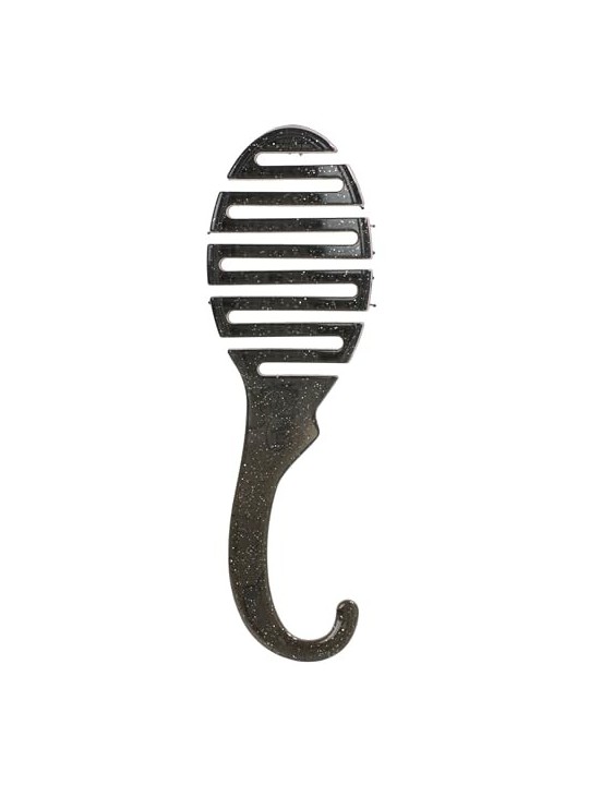 Wet Brush Shower Detangler Glitter Black