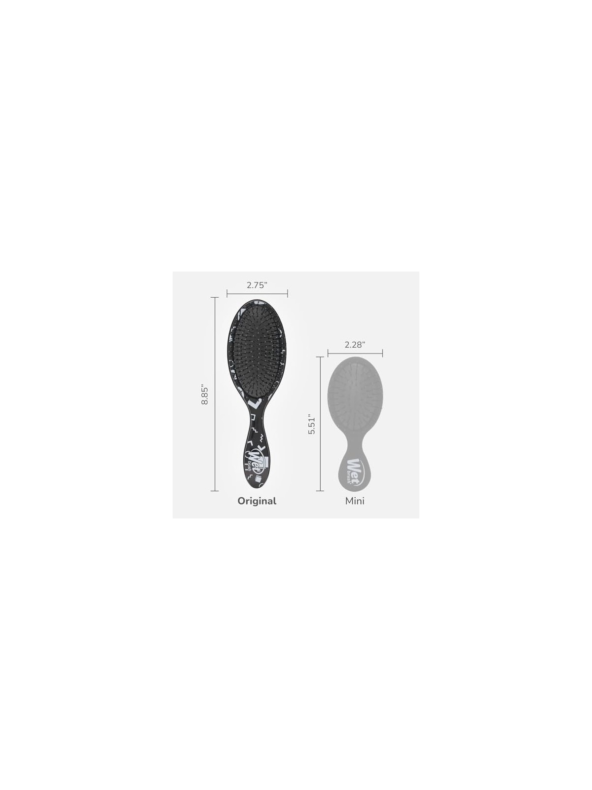Wet Brush Dama Hipster districante originale donna