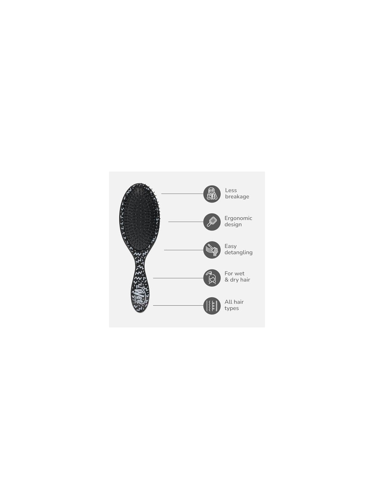 Wet Brush Originale Districante Hipster Sketch per donna
