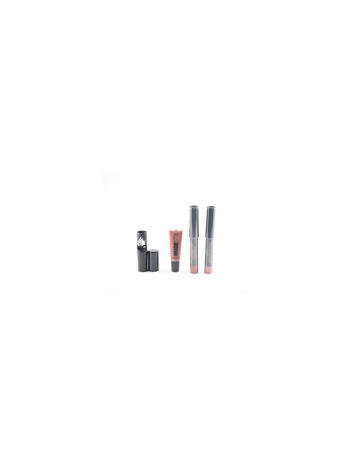 Set Nudestix Red Hot Lips Mini Kit Rossetto Crema Reale 04 Nude 2ml