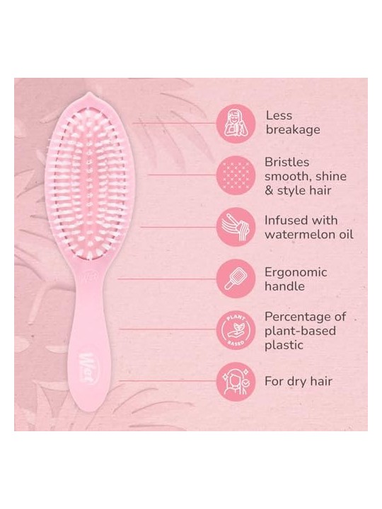 Wet Brush Pennello Go Green per trattamento e lucentezza allanguria donna