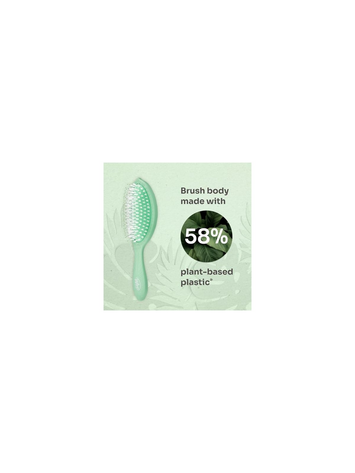 Spazzola Wet Brush Go Green al Tea Tree