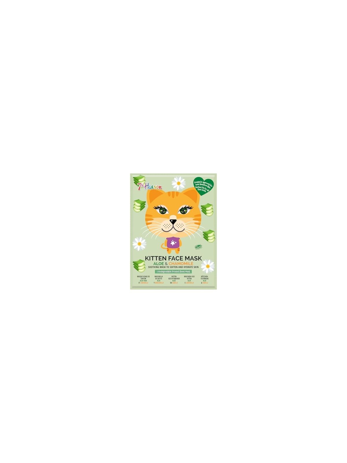 Maschera Viso Unisex ANIMAL KITTEN