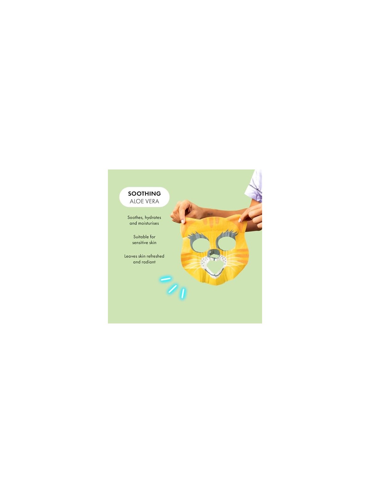 Maschera Viso Unisex ANIMAL KITTEN