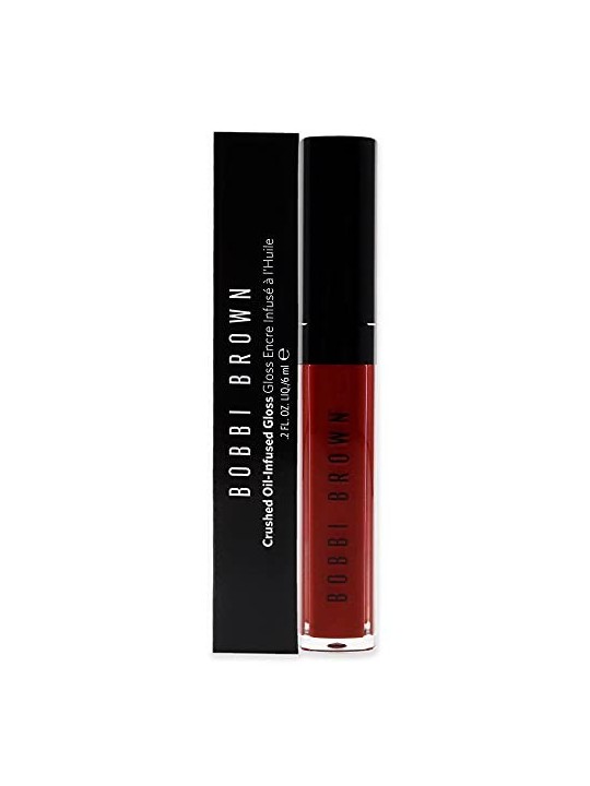 Bobbi Brown Crushed Gloss Lucido per Labbra con Acido Ialuronico Rock Red 6ml donna