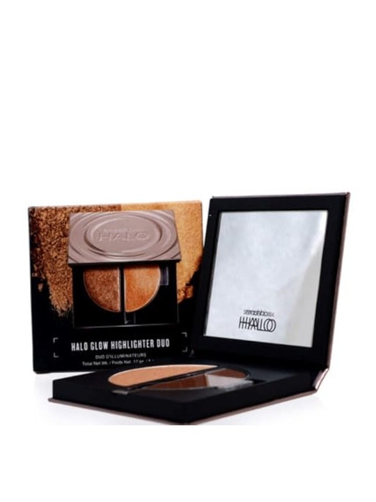 Smashbox Halo Healthy Glow Illuminante Palette Highlighter Bronzo Dorato 5 g donna