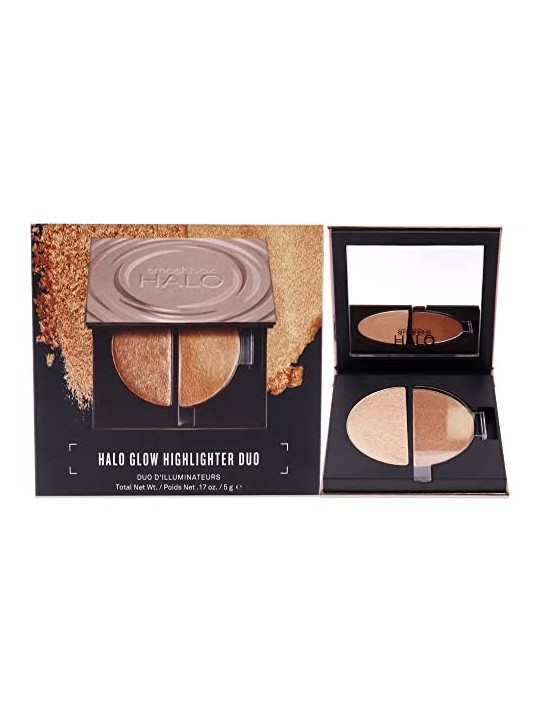 Smashbox Halo Healthy Glow Palette Illuminante Evidenziatore Perla Dorata 5 g donna