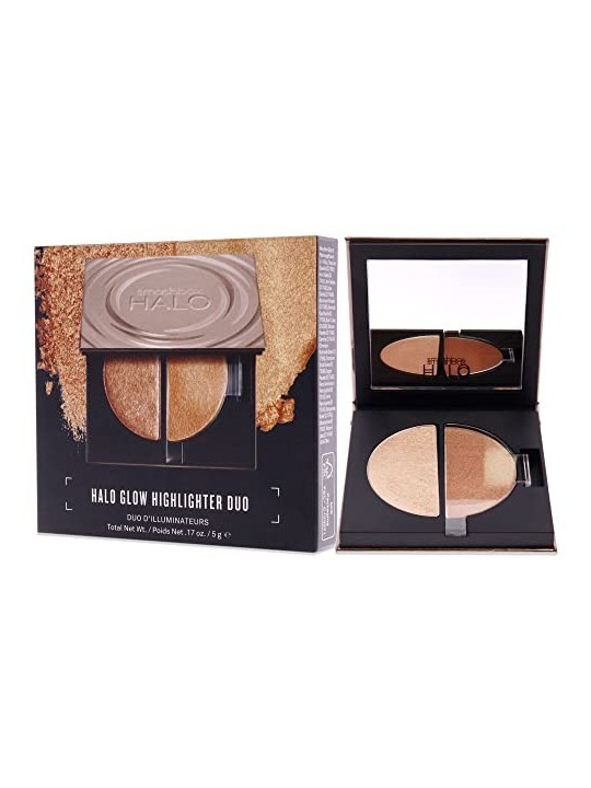 Smashbox Halo Healthy Glow Palette Illuminante Evidenziatore Perla Dorata 5 g donna