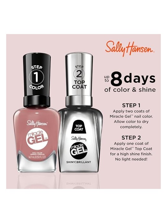 SALLY HANSEN Miracle Smalto gel 252 Rose Shine 147 ml