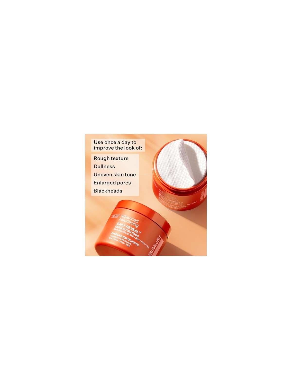 StriVectin Daily Reveal Exfoliating Pads unisex 60 unitï¿½ï¿½