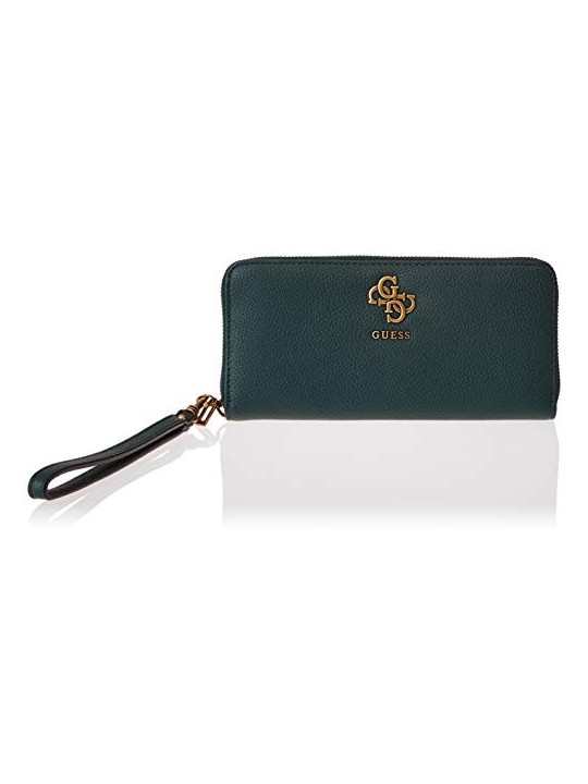Guess Portafoglio Digitale SLG Large Zip Nero Unisex