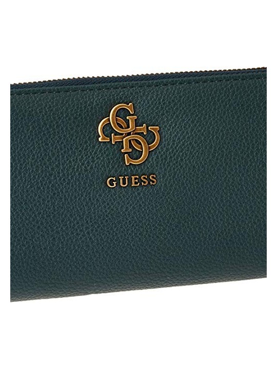 Guess Portafoglio Digitale SLG Large Zip Nero Unisex