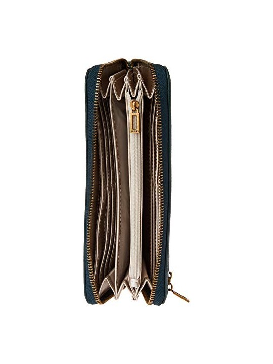 Guess Portafoglio Digitale SLG Large Zip Nero Unisex