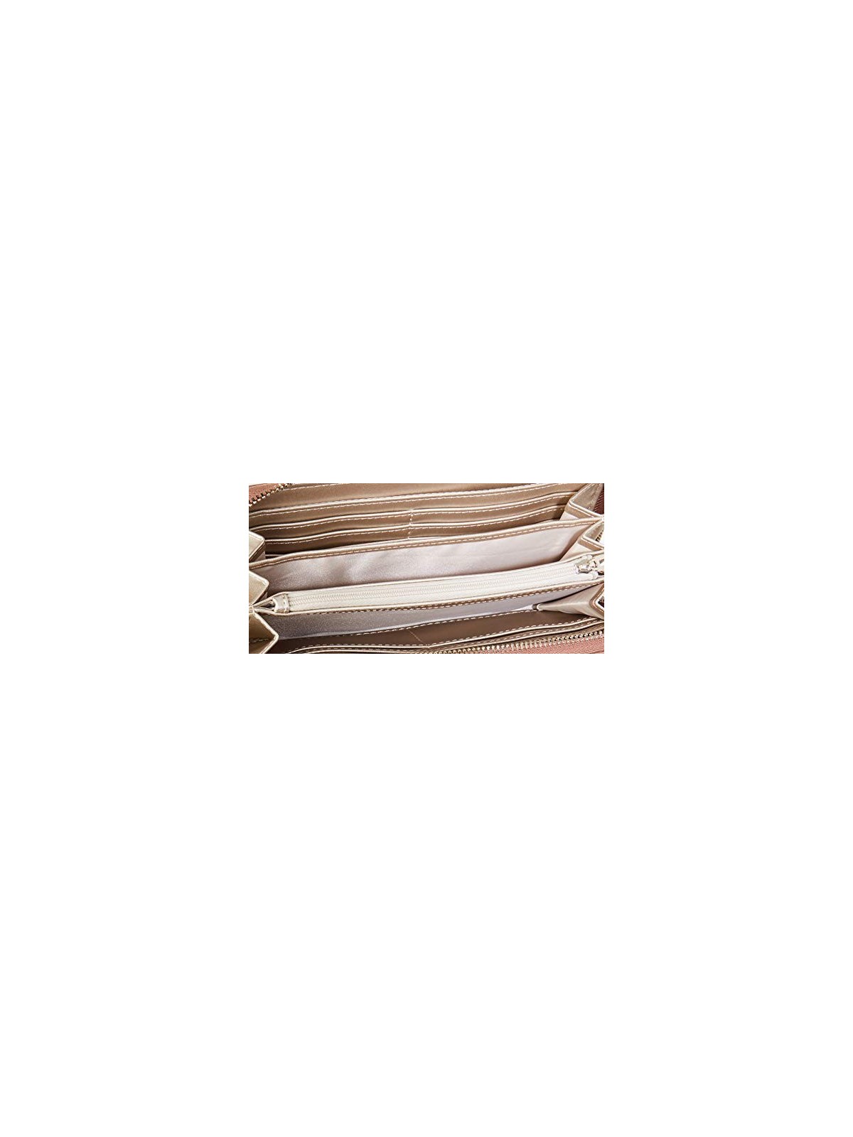 Portafoglio Guess Alby in Pelle SLG Beige Donna