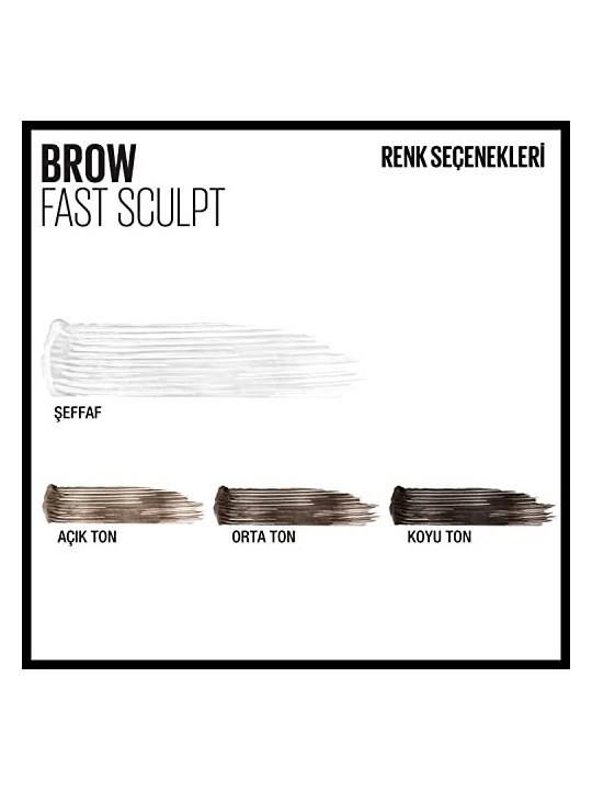 Maybelline Brow Fast Sculpt Gel Mascara 16 ml Medium Brown