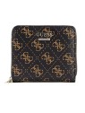 Portafoglio Guess Camy SLG Piccola Zip Marrone Donna