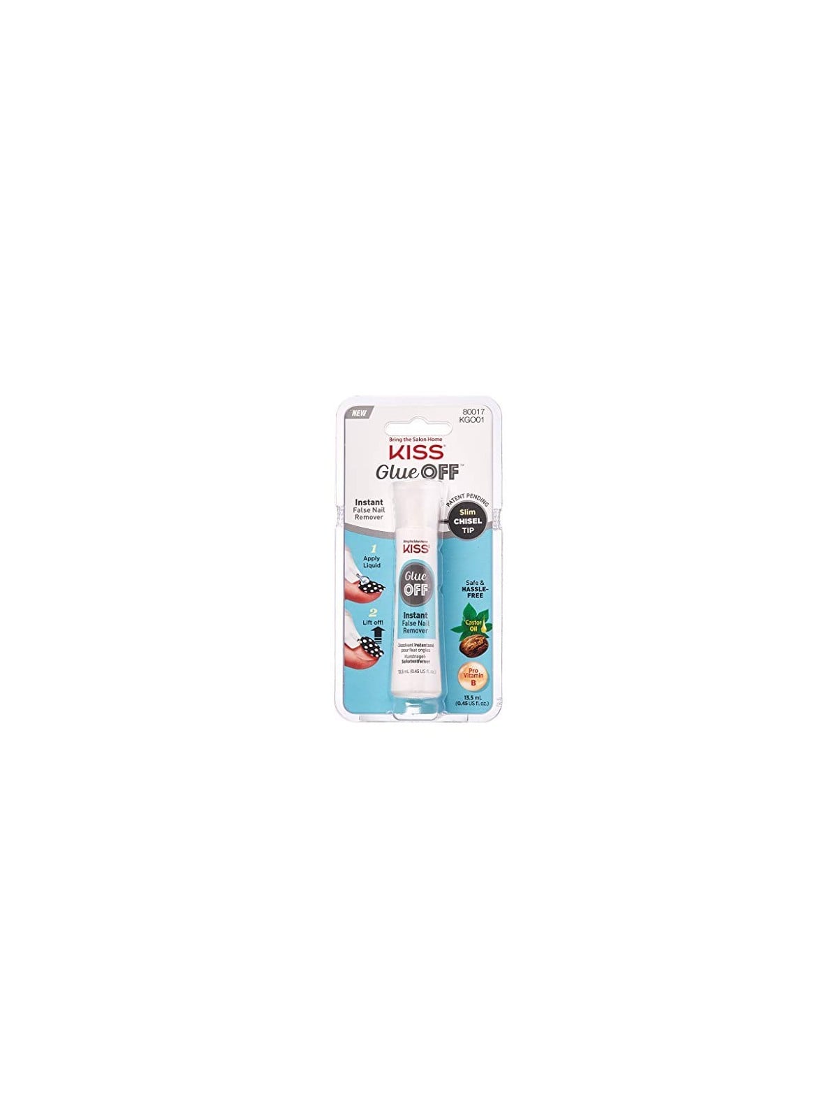 Colla per Rimuovere le Unghie Finte Kiss My Face 135ml