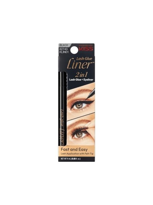 Kiss Lash Glue Liner Black 0.7ml