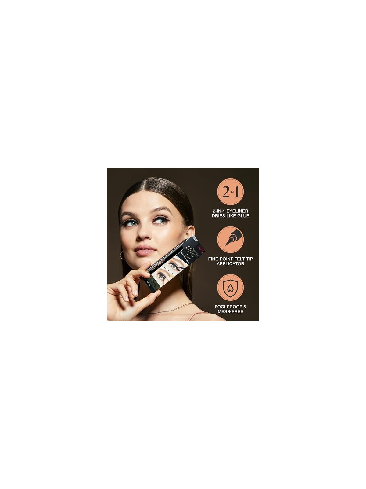 Kiss Lash Glue Liner Black 0.7ml