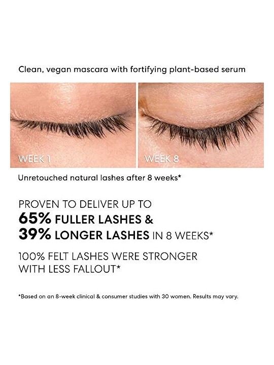 Mascara BareMinerals Strenght & Lenght Serum-Infused 8ml Nero Estremo