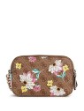 Guess Noelle Borsa a Tracolla con Doppie Zip Floreale Donna