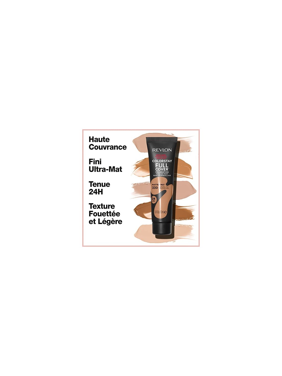 Fondotinta Revlon COLORSTAY FULL COVER 330 natural tan 30ml