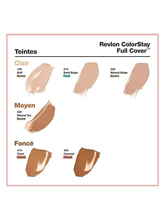 Fondotinta Revlon COLORSTAY FULL COVER 330 natural tan 30ml