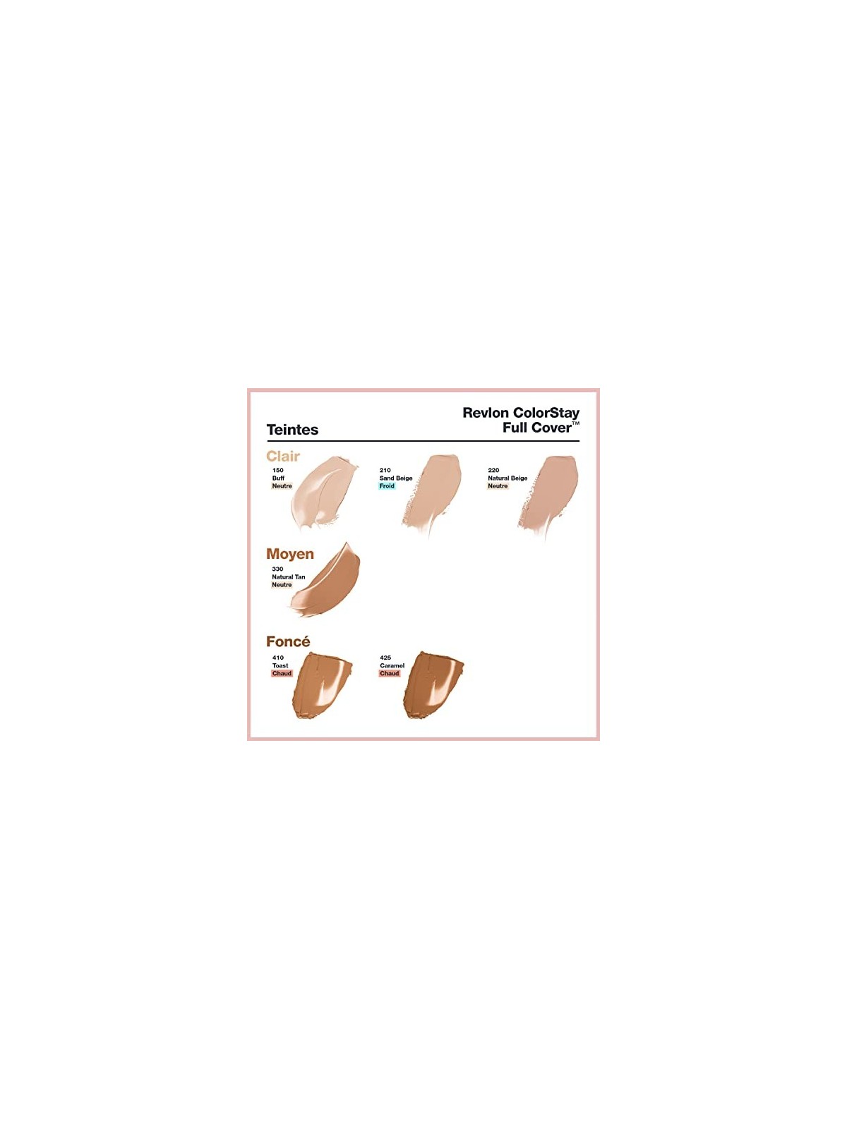 Fondotinta Revlon COLORSTAY FULL COVER 330 natural tan 30ml