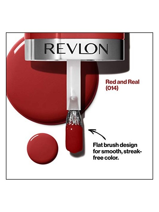 Revlon Ultra Hd Snap Smalto per Unghie 014Rosso e Autentico 8ml unisex