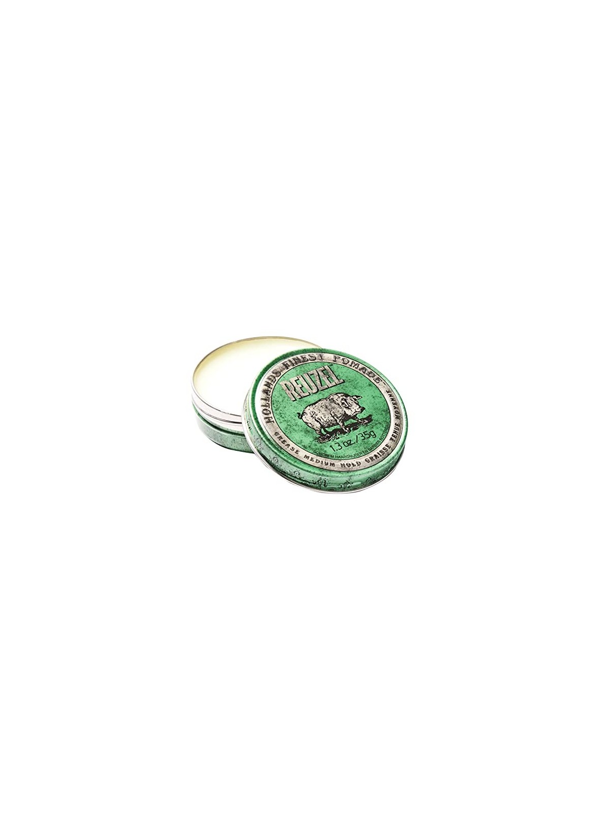 Reuzel Grease Medum Hol Green Pomade Pomata per capelli donna 350g